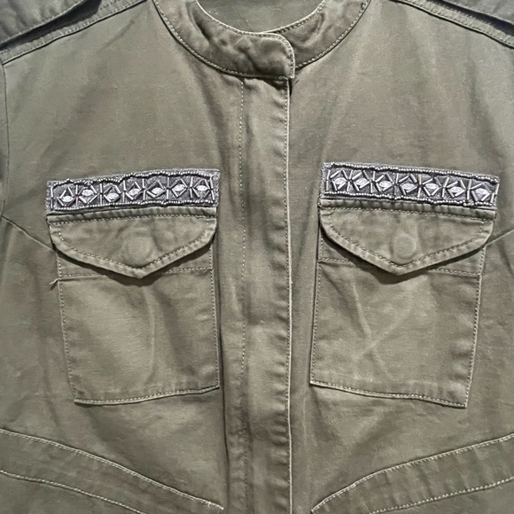 Romeo and Juliet couture Beaded Embellished Military Style jacket Size Small - Picture 4 of 6